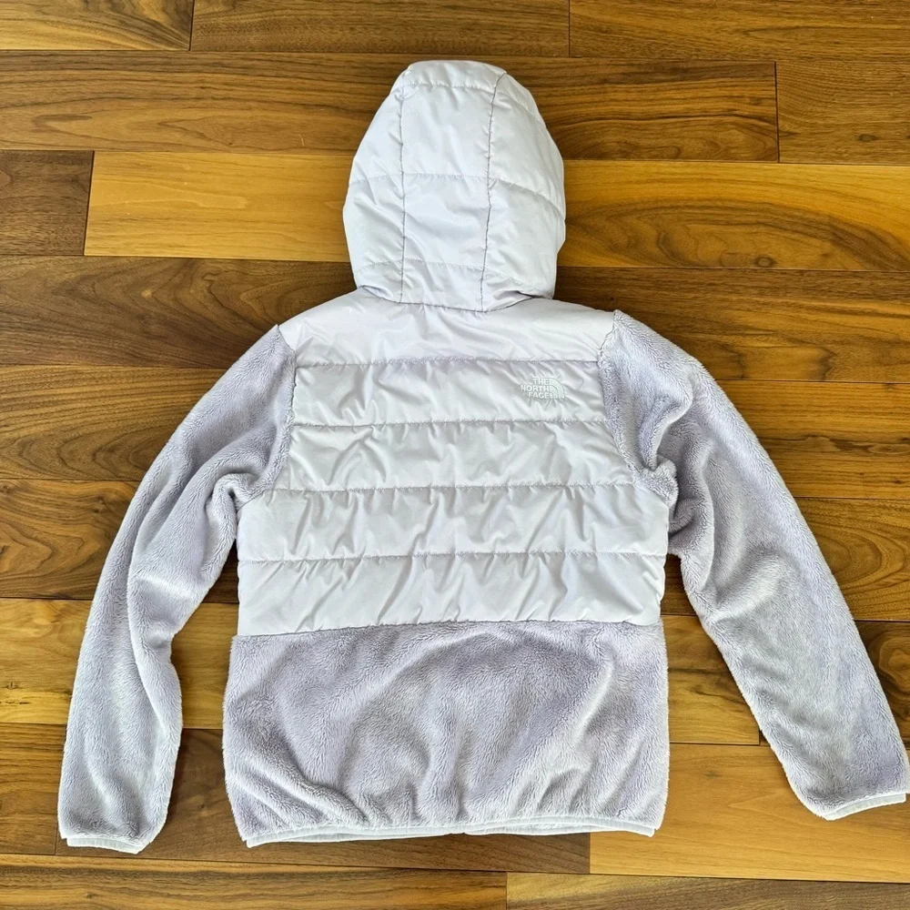 The North Face Girls' Sherpa Ny-Ion Mashup Jacket - Lavender Fog XL 14/16